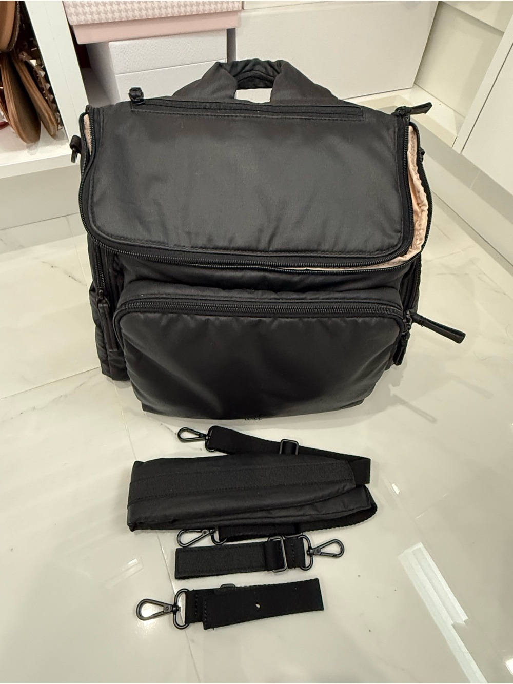 Caraa Cotton diaper bag medium